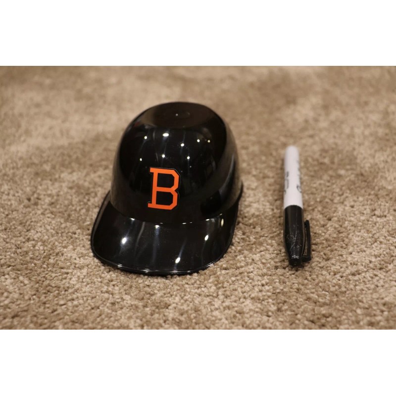 1963 Baltimore Orioles "B" Custom Stadium Ice Cream Helmet Sundae