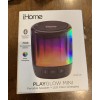 iHome PlayGlow Mini Portable Bluetooth Speaker & LED Color iBT805B