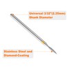 sourcing map 5pcs 325-400 Grits Diamond Grinding Bit 1.6mm Oval