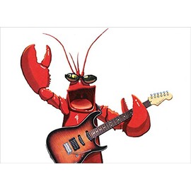 Rock Lobster Tree-Free Greetings Funny/Humorous Birthday Card