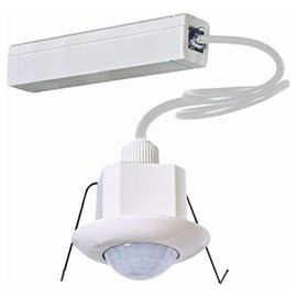 Heitronic 42228 Swiss Garde 360 Präsenz Mini,230V/50Hz 2300W Ohm,1150 W induktiv EVG 1fl. bis 20