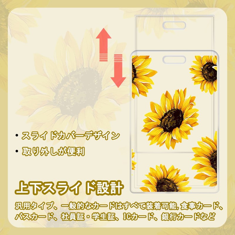 Newseego Pass Case, Commuter Holder, Cute Ladies IC Card Case,