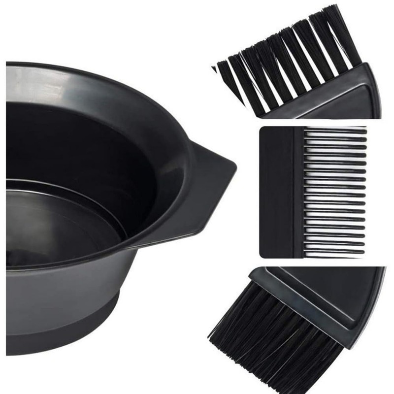 Professional Hair Dye Application Kit, 4-Piece Set with Mixing Bowl