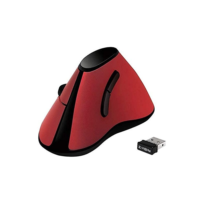 LogiLink TI020 vertikal Maus rot