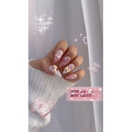 Yeori Yeori Innocent Nail Eggen Atelier 3 Types - Cream Flower / 여리여리 청순네일 에겐 아뜰리에 3종 - 크림 플라워