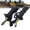 2PCS Excavator Joystick Handles Ergonomic Grip Precise Control Button Handle