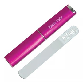 Nail Tek Lima Para Uñas Pequeña Con Estuche Nail Tek Crystal File