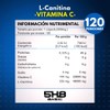 5H8 Nutrition L-Carnitina + Vitamina C | 120 Cápsulas |