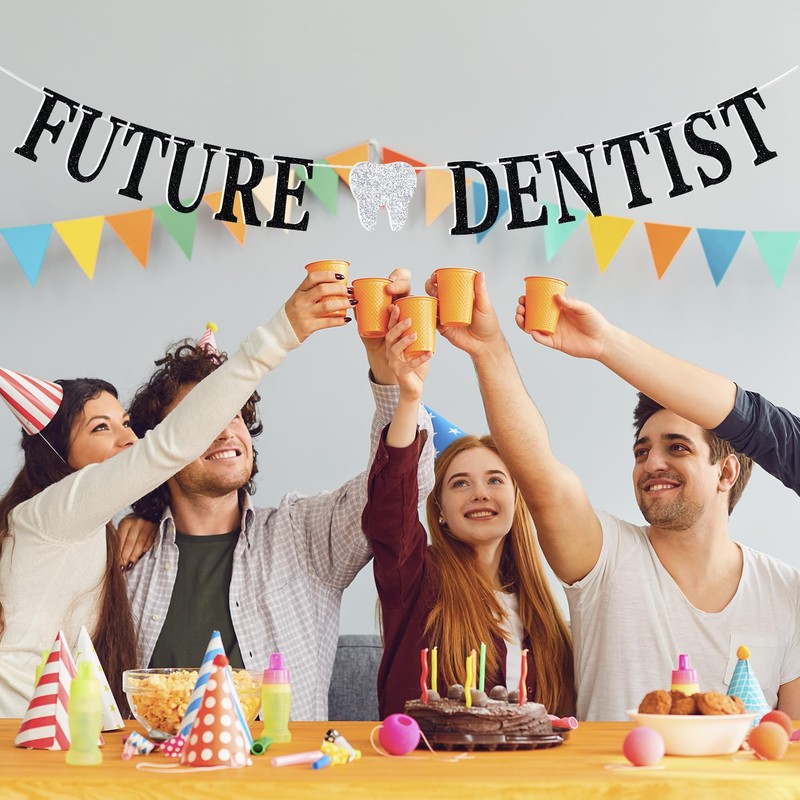 Future Dentist Banner, Congrats RDH, Holy Molar You Did It,