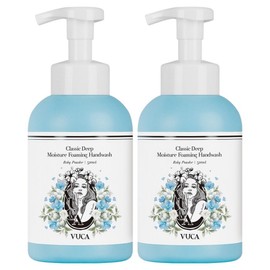 Buca Classic Deep Moisture Foaming Hand Wash Baby Powder Scent, 510ml, 2 Pieces / 뷰카 클래식 딥모이스처 포밍 핸드워시 베이비파우더향, 510ml, 2개