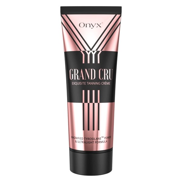 Onyx Grand Cru Tanning Accelerator without Self-Tanner - Melanin Booster - Solarium Cream with Ultralight Formula - Moisturising Cream