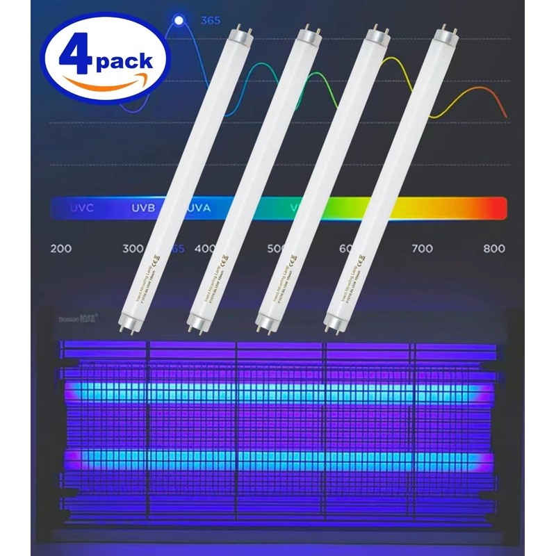 amgolibi 18 Inch 15 Watt U V/A Black Light Bulb