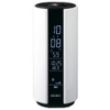 Seiko Clock SS201W Alarm Clock, Multi-Sound Clock, Waterproof, Digital, White,