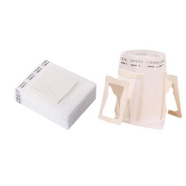 Alunsito 100PCS Coffee Filter Bags Hanging Ear Side Drip Coffee Paper Bag Pour Over Coffee Filter Pouch Disposable Portable Drip Coffee Filters Bag for Home, Travel, Camping, Office