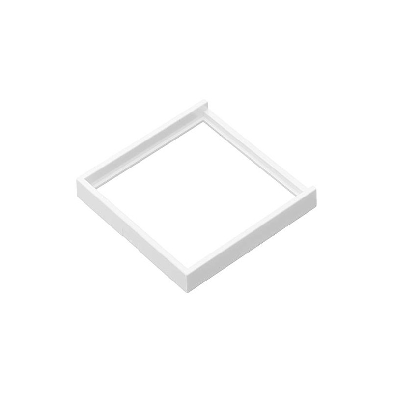 GIRA 028203 Intermediate Plate with Square Top Pure White, Glossy