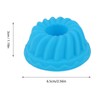 Moldes para magdalenas, 12 unidades, de silicona, para magdalenas, antiadherentes,