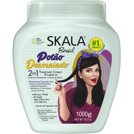2 in 1 Super Smooth Pot Hair Treatment Cream by Skala for Women - 35.2 oz Cream
