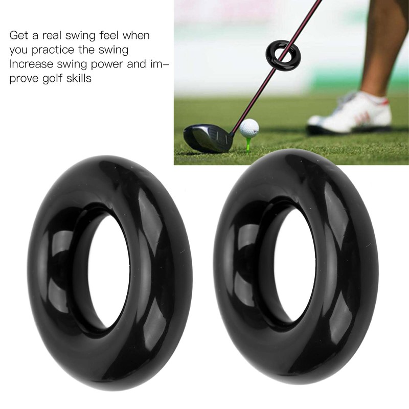 2PCS Golf Swing Weight Ring, Warm Up Swing Donut Weight