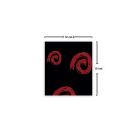 Le Jardin du Lin Bedruckte Baumwoll Taschen mit Kordelzug, Einkaufstasche, Beutel, Stoffsack, Stofftasche, Gemüsesack, Wiederverwendbare, Umweltfreundlich, Mehrzweck, Faltbar, Größe: 12x15 Cm