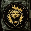 Velcro Patches, The Golden Lion Tactical Military Badge, Funny Embroidery