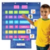 Classroom Pocket Chart Calendar Pocket Chart Multifunctional Hanging Pocket Chart