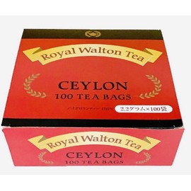 Royal Walton Tea Bags, Ceylon 100 Bags (7.8 oz (220 g)