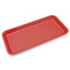 Harfield Polycarbonate Plastic Individual Serving Platter Red (Pack of 2)
