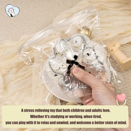 Large Cat Paw Taba Squishy Toy, Clear Cat Paw Squeeze Toys, Kitty Fidget Toy for Stress Relief, Transparent Cat Sensory Fidget Toy, Pinch Toys Family Squishy for Kids Adults(4.72x4.72in)