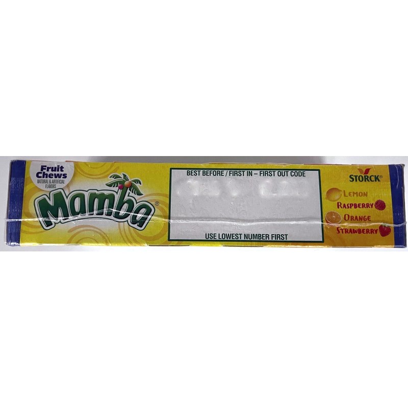 Storck Mamba Changemakers Fruit Chews Candy Taffy Original Fruits 48