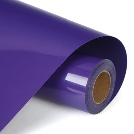 RENLITONG Purple HTV Iron on Vinyl 12Inch by 10ft Roll Heat Transfer Vinyl for T-Shirt HTV Rolls for All Cutter Machine - Easy to Cut & Weed for Heat Transfer Design