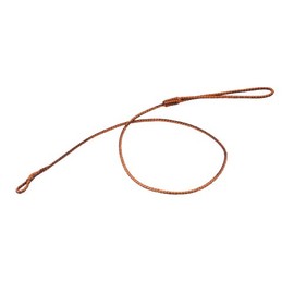 Alvalley Braided Dog Leash with Loop - Handmade Training Lead - Made of Leather - Use with a Slip Collar or Chain - Perfect for Small, Medium and Large Dogs for Walking, Training, and Showing