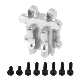 OTOTEC RC Car Rear Diff Cover Aluminum 7075 Differential Cover Compatible with ARRMA 1/18 Granite Typhon Mojave Grom Nascar, Silver