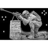 Sniper with .50 cal -Airbrush Stencil - Size: Medium