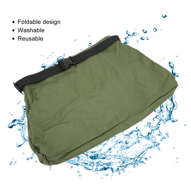 Picking Bag Waist Mounted Design Oxford Cloth Foldable Washable Reusable