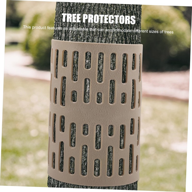 Mipcase Adjustable Plastic Tree Protector Modular Design Tree Guard for