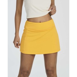 4 Pack: Womens Active Athletic Skort Skirt Pleated Mini Girls Pockets Running Casual Summer Clothing Workout Lightweight Outfits Apparel Comfy Breathable Tennis Golf Sport Ladies Clothes - Set 3, XL