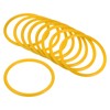 PATIKIL Carnival Ring-Toss Rings 8cm ID, 12 Pack Plastic Small