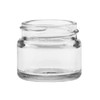 10 x Mini Glass Jars 15 ml Empty Cream Jars