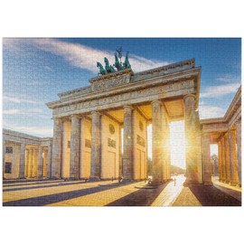 MyPuzzle The Famous Brandenburg Gate in Berlin, Germany - Premium 1000 Piece Puzzle - MyPuzzle Special Collection by Puzzle Galaxy