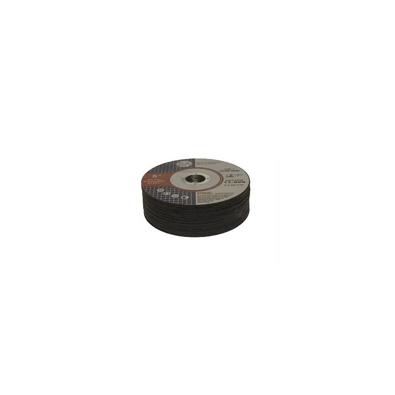 Benchmark Abrasives 5" Pro Metal Self-Sharpening Steel Cutting Cutoff Wheel
