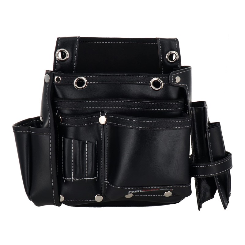 DBLTACT DTL–99–BK 582505 Genuine Leather Waist Bag, Black