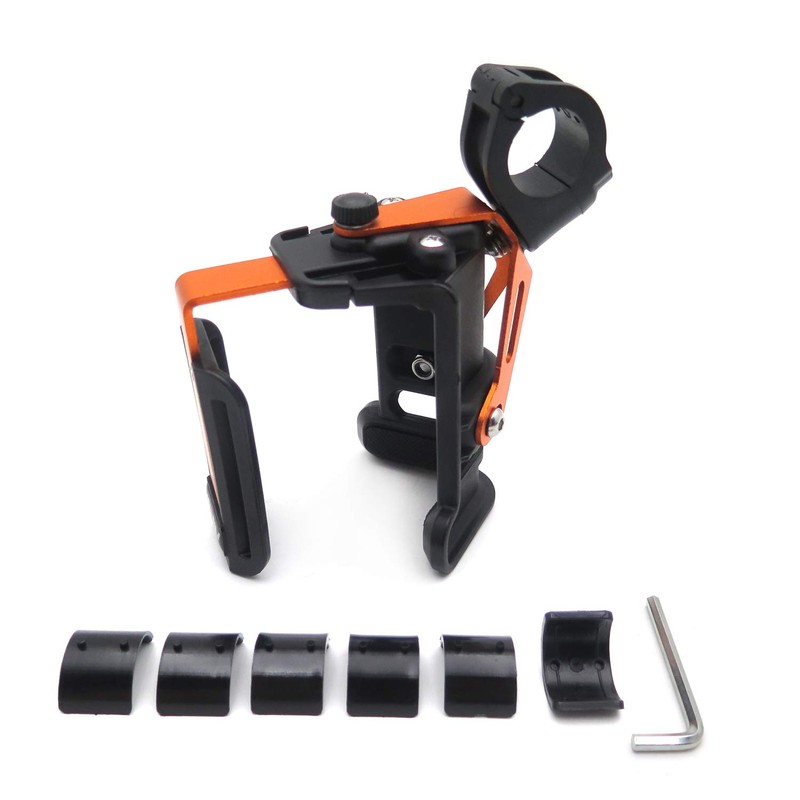 SMT- Motorcycle Drink Bottle Cup Holder Mount Release Stand ATV