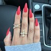 RED SOLE Press-On Nails by Lavaa Beauty | Long Stiletto