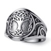 WESTMIAJW Viking Rings for Men Norse Tree of Life Rings