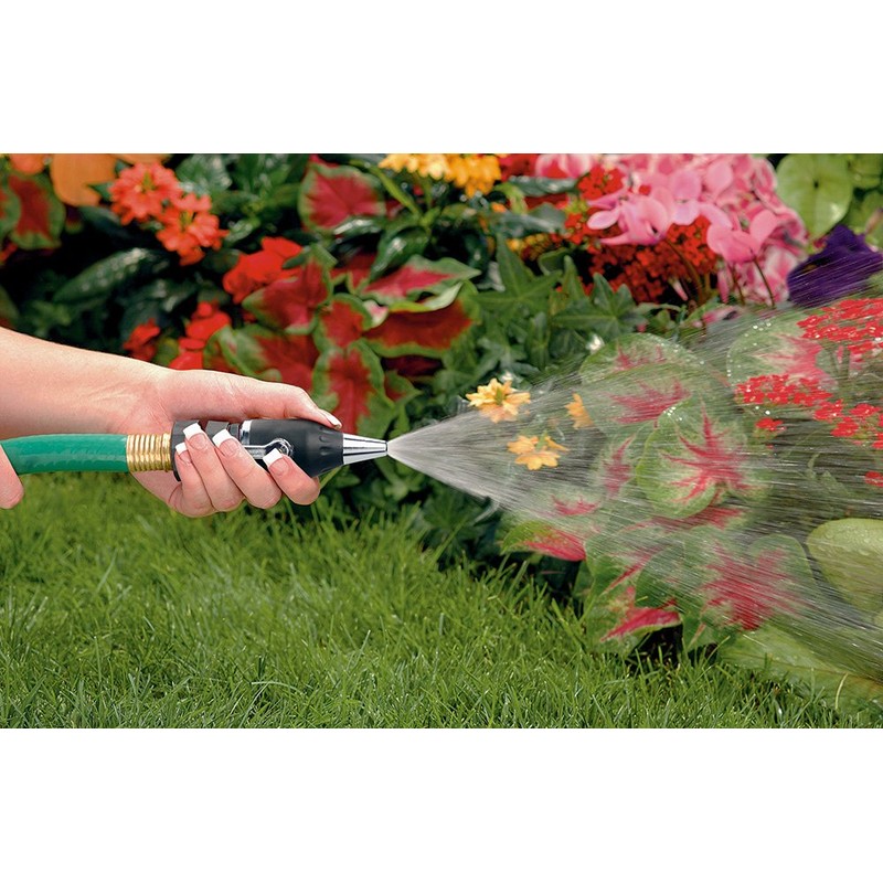 Hose-End Zinc Sweeper Nozzle with Shut Off