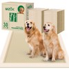 MIZOK Pee Pads for Dogs 36x36in Bamboo Dog Pee Pads,
