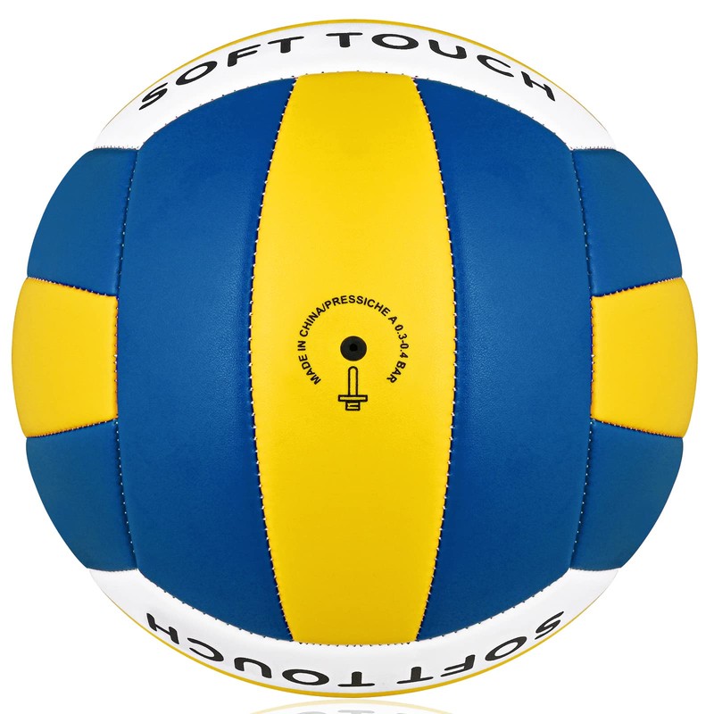 Wuzfully Volleyballs Soft Touch Indoor Outdoor Beach Volleyballs for Indoor