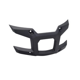 AlveyTech Black Front Bumper Guard for The Coleman AT125-EX ATV - Durable Protective Plastic Cover, Replacement 4 Wheeler Accessories, Quad Bike, Dirt Bikes, Powersports Parts, DIY Remove & Reinstall