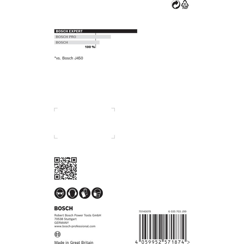 Bosch Professional Expert N880 Non-Woven Pads (for Sheet Steel, 115