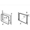 Oven Door Seal | Universal Rubber | Dimensions 410mm Wide